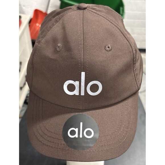 alo Accessories - Alo Yoga Off-Duty Cap Brown Adjustable Hat Peaked Cap Sun Hat Baseball C…